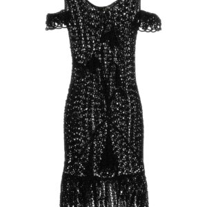Black lace dress