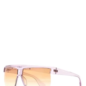 Pink acetate sunglasses