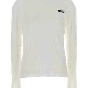 White cotton t-shirt